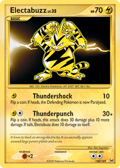 Electabuzz 128/127 — Platinum