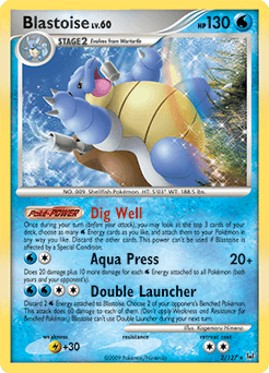 Blastoise 2/127 — Platinum