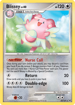 Blissey 22/127 — Platinum