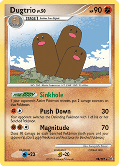 Dugtrio 24/127 — Platinum