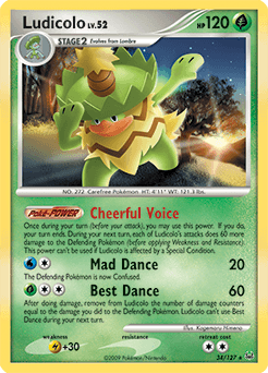 Ludicolo 34/127 — Platinum