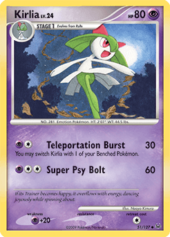 Kirlia 51/127 — Platinum