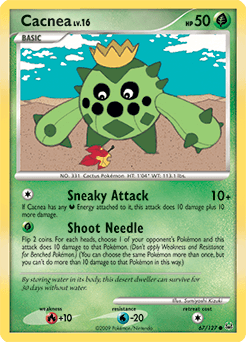 Cacnea 67/127 — Platinum