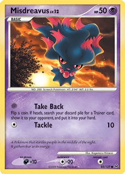 Misdreavus 83/127 — Platinum