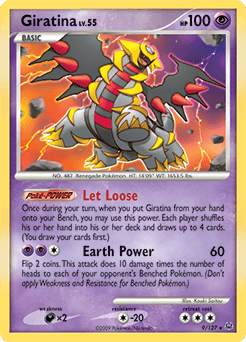 Giratina 9/127 — Platinum