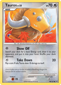 Tauros 98/127 — Platinum