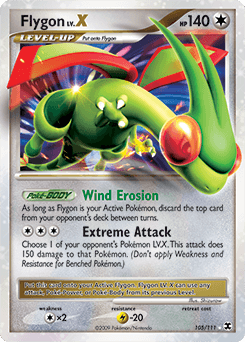 Flygon LV.X 105/111 — Rising Rivals