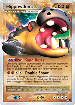Hippowdon LV.X 107/111 — Rising Rivals