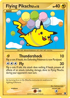 Flying Pikachu 113/111 — Rising Rivals