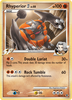 Rhyperior E4 32/111 — Rising Rivals