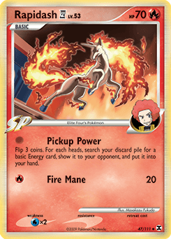 Rapidash E4 47/111 — Rising Rivals