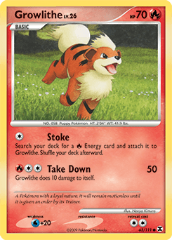 Growlithe 63/111 — Rising Rivals