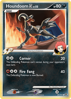 Houndoom E4 65/111 — Rising Rivals