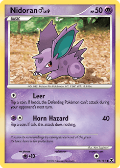 Nidoran ♂ 72/111 — Rising Rivals