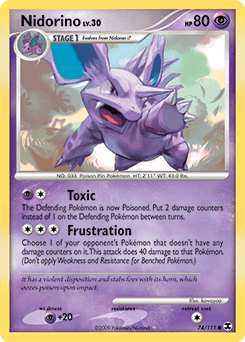 Nidorino 74/111 — Rising Rivals