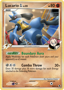 Lucario GL 8/111 — Rising Rivals
