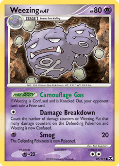 Weezing 87/111 — Rising Rivals