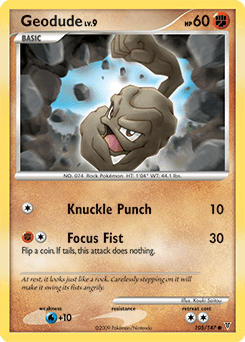 Geodude 105/147 — Supreme Victors