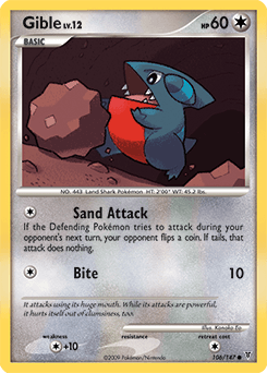 Gible 106/147 — Supreme Victors