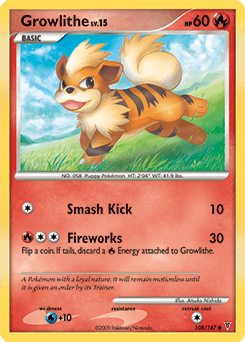Growlithe 108/147 — Supreme Victors