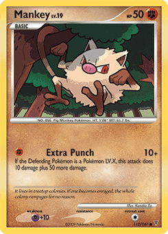 Mankey 112/147 — Supreme Victors