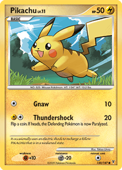 Pikachu 120/147 — Supreme Victors