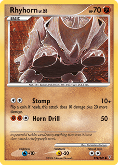 Rhyhorn 122/147 — Supreme Victors