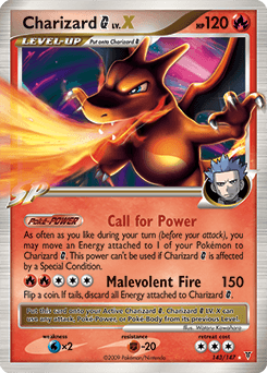 Charizard G LV.X 143/147 — Supreme Victors