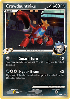 Crawdaunt G 23/147 — Supreme Victors