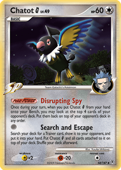 Chatot G 54/147 — Supreme Victors