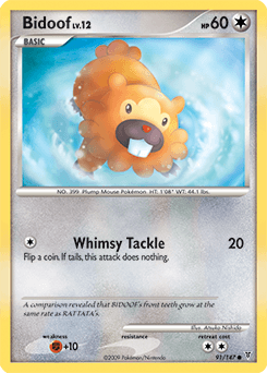 Bidoof 91/147 — Supreme Victors