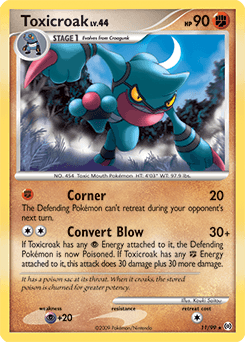 Toxicroak 11/99 — Arceus
