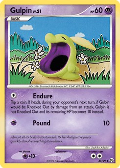 Gulpin 40/99 — Arceus