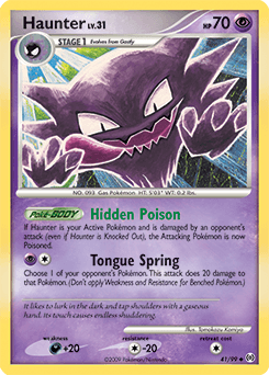 Haunter 41/99 — Arceus