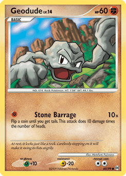 Geodude 65/99 — Arceus