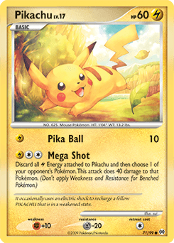 Pikachu 71/99 — Arceus