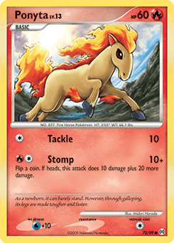 Ponyta 72/99 — Arceus