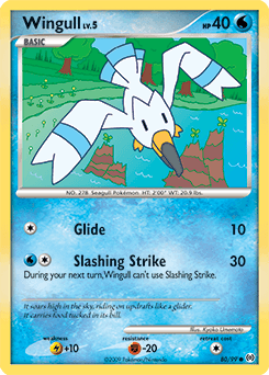 Wingull 80/99 — Arceus