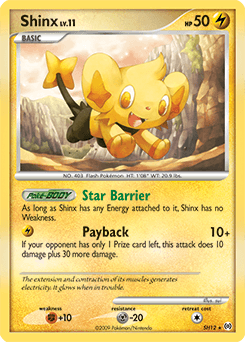 Shinx SH12/99 — Arceus