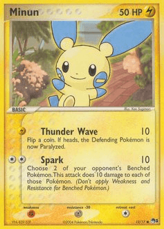 Minun 12/17 — POP Series 1