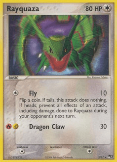 Rayquaza 3/17 — POP Series 1
