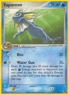 Vaporeon 6/17 — POP Series 3