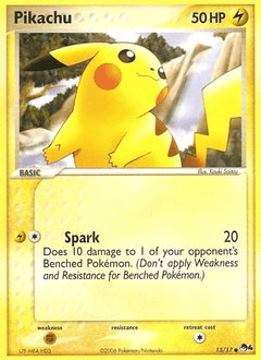 Pikachu 13/17 — POP Series 4