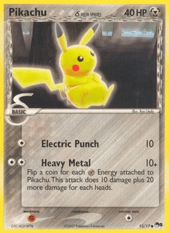 Pikachu δ 13/17 — POP Series 5