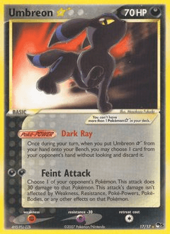 Umbreon ★ 17/17 — POP Series 5