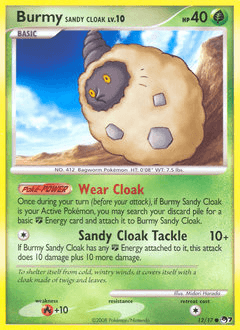 Burmy Sandy Cloak 12/17 — POP Series 7