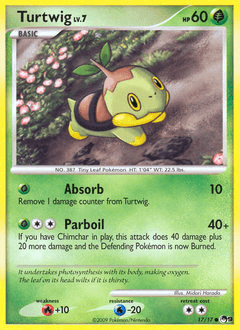 Turtwig 17/17 — POP Series 9