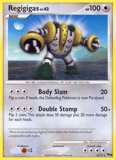 Regigigas 4/17 — POP Series 9