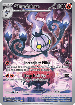 Chandelure 103/86 — White Flare