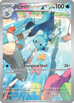 Dewott 106/86 — White Flare